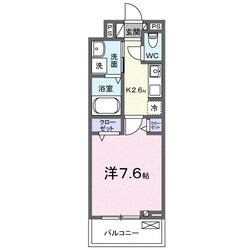 カンパニュールの物件間取画像